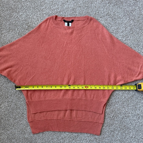 BCBG MaxAzria Kennedy Dolman Sleeve Hi-Lo Wool & Yak Blend Sweater - Picture 7 of 9